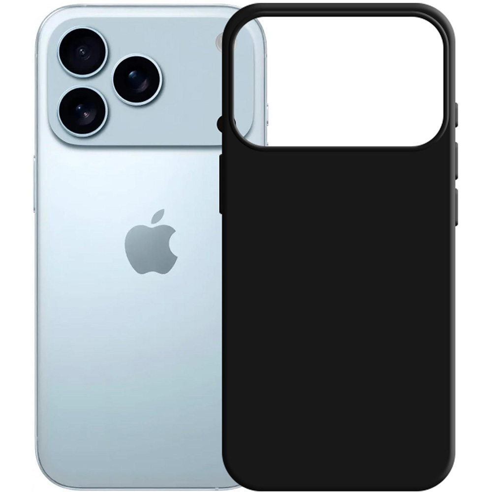 Etui 3mk Silicone Case do iPhone 17 Pro, czarne